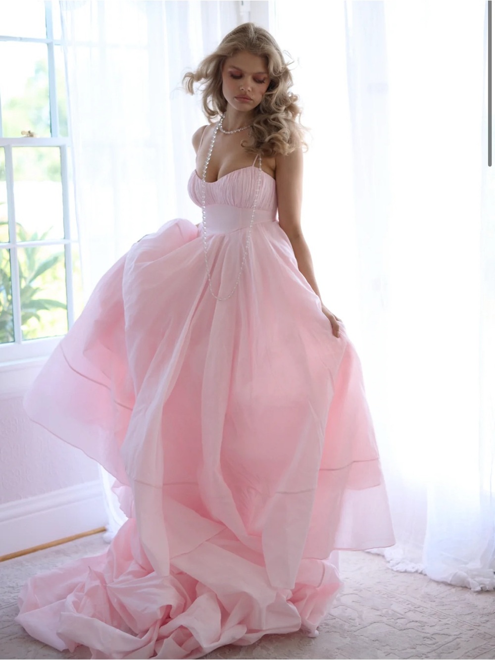 Selkie Blush Pink Gown